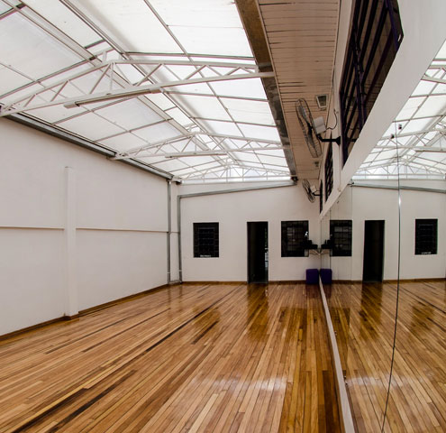Sala de dança em Curitiba - unidade Champagnat.