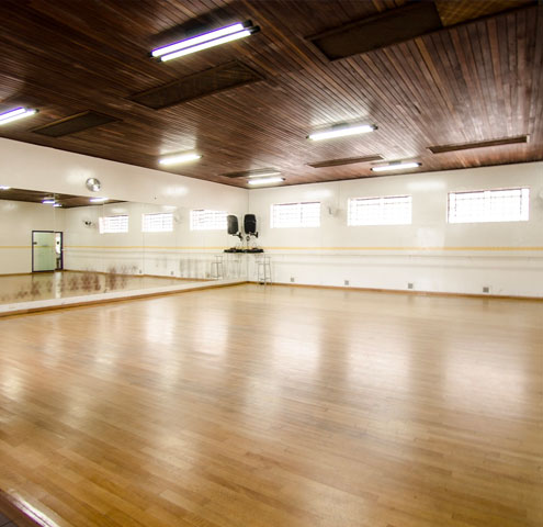 Sala de dança em Curitiba - unidade Champagnat.